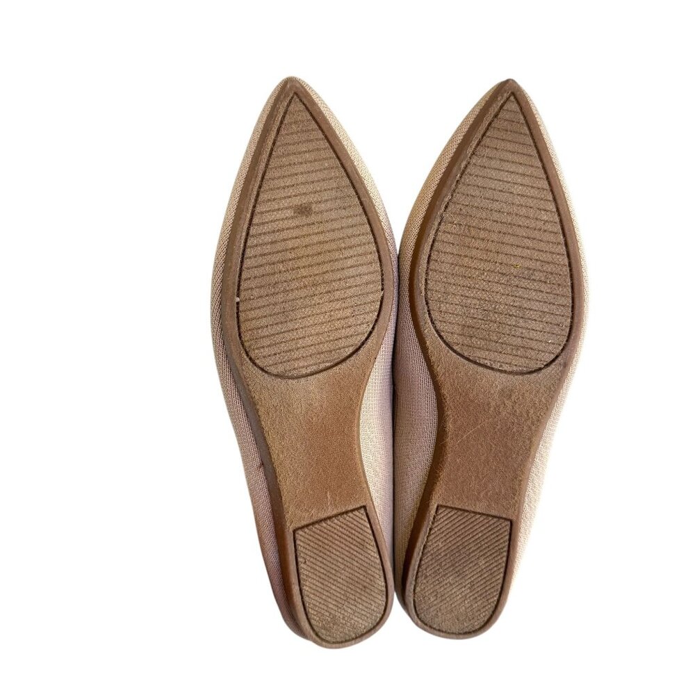 Steve Madden Women's Gray Canvas Flat Clogs Pointed Toes Size 7 - Picture 6 of 7